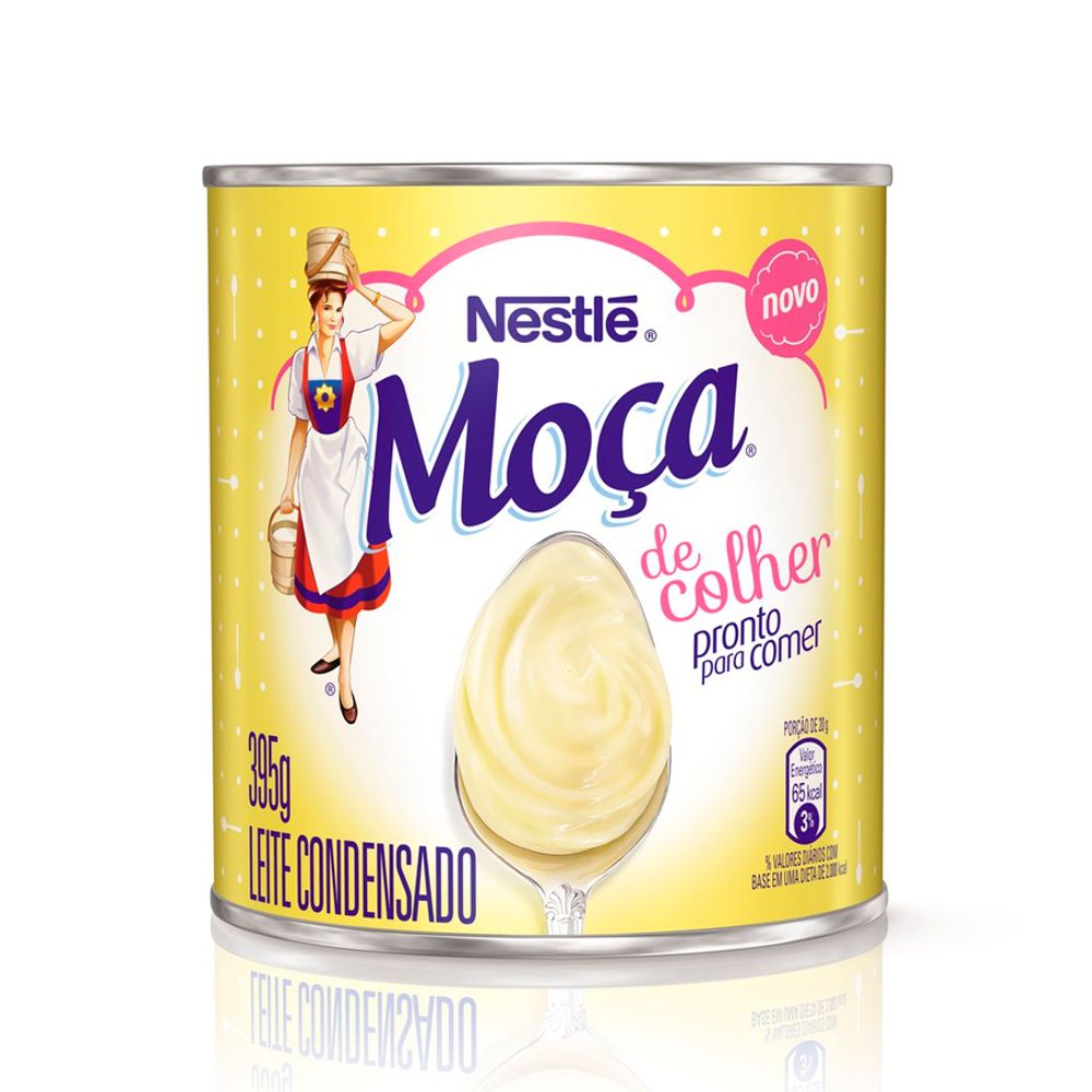 Leite Condensado De Colher Moça 395gr Nestlé Supernova