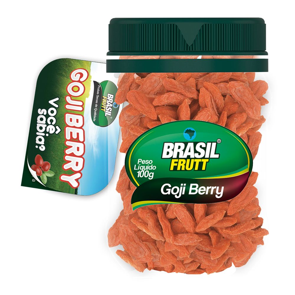 Pote-Goji-Berry-100gr---Brasil-Frutt Pote-Goji-Berry-100gr---Brasil-Frutt