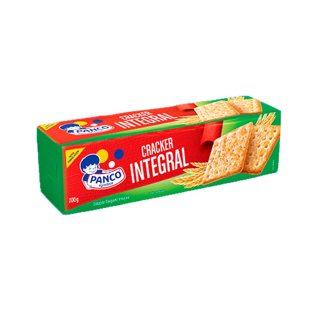 Biscoito-Cracker-Integral-200Gr---Panco Biscoito-Cracker-Integral-200Gr---Panco