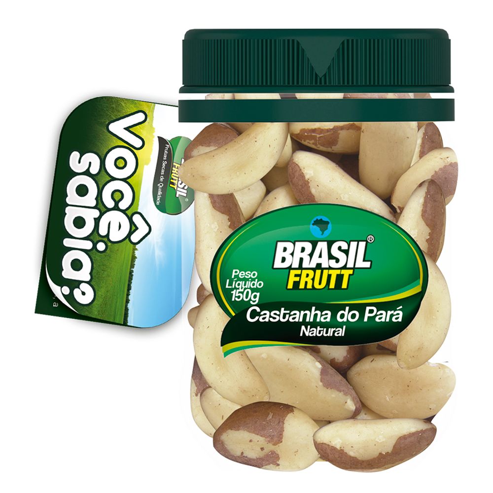 Pote-Castanha-do-Para-150Gr---Brasil-Frutt Pote-Castanha-do-Para-150Gr---Brasil-Frutt
