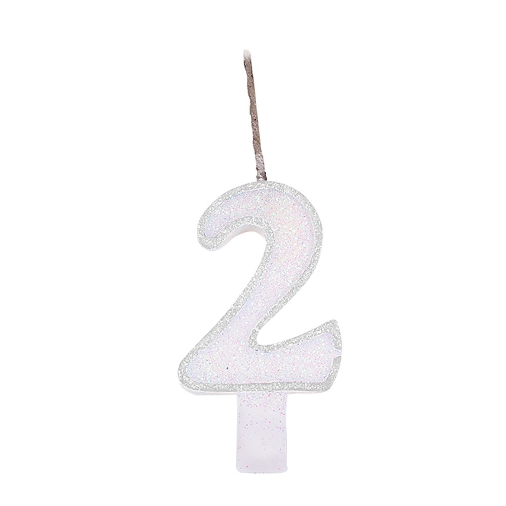 Vela-Glitter-Prata-N°-2---Festcolor Vela-Glitter-Prata-N°-2---Festcolor