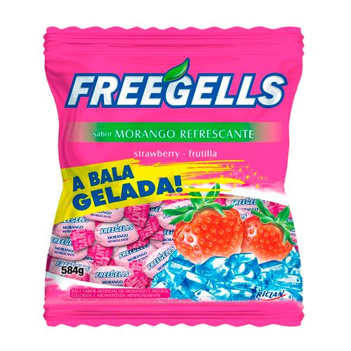 Bala-Morango-Freegells-584gr---Riclan