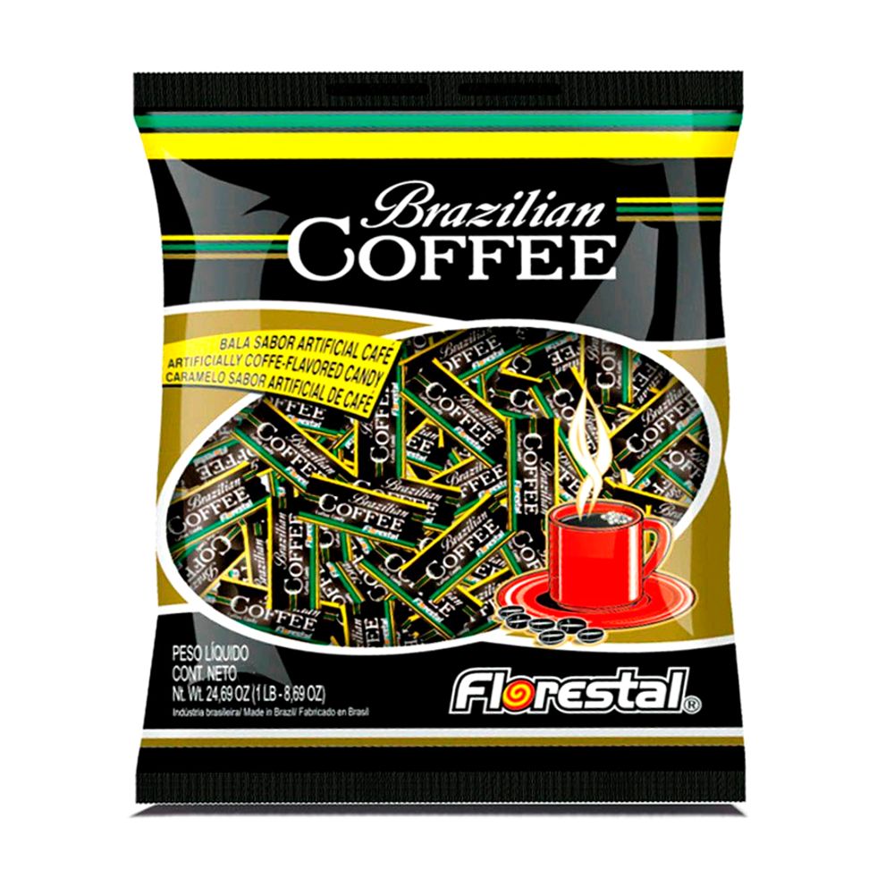 Bala-Coffeee-Brazilian-500gr---Florestal Bala-Coffeee-Brazilian-500gr---Florestal