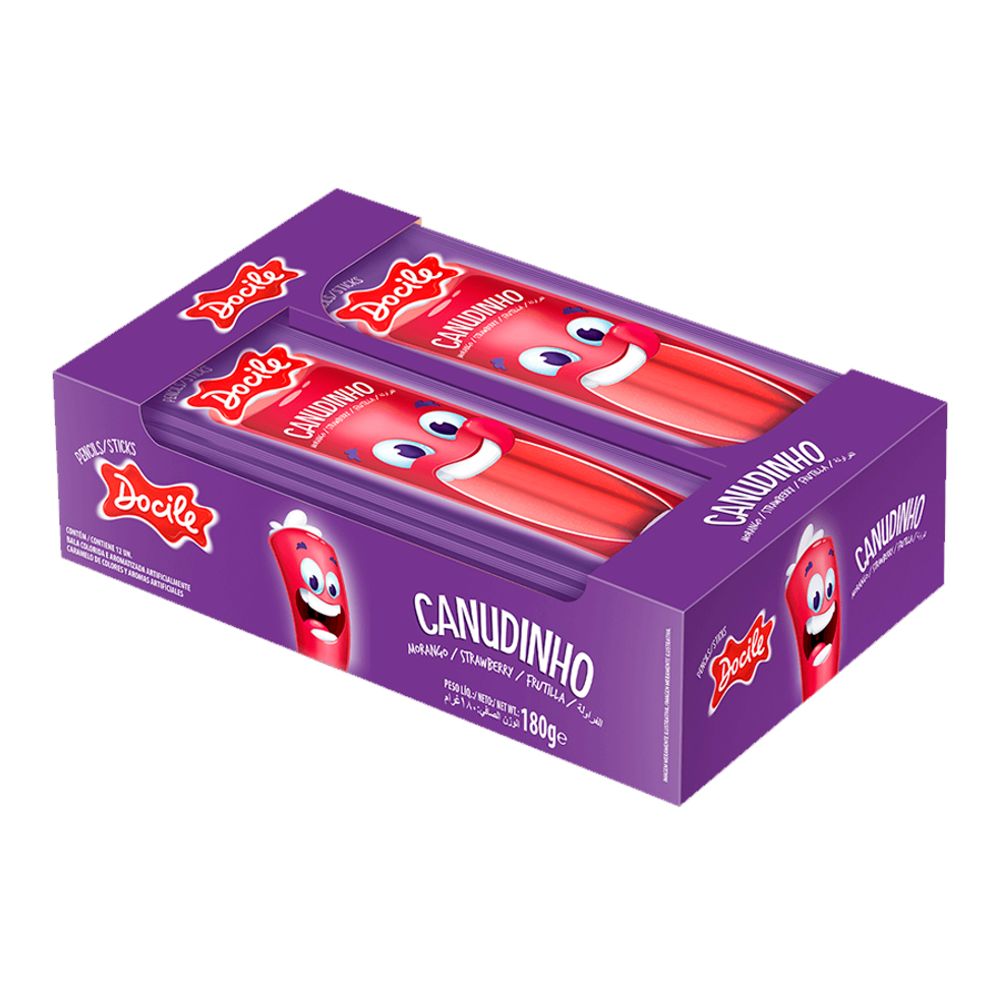 Gelatina-Morango-Canudinho-15g-c-12unid----Docile Gelatina-Morango-Canudinho-15g-c-12unid----Docile