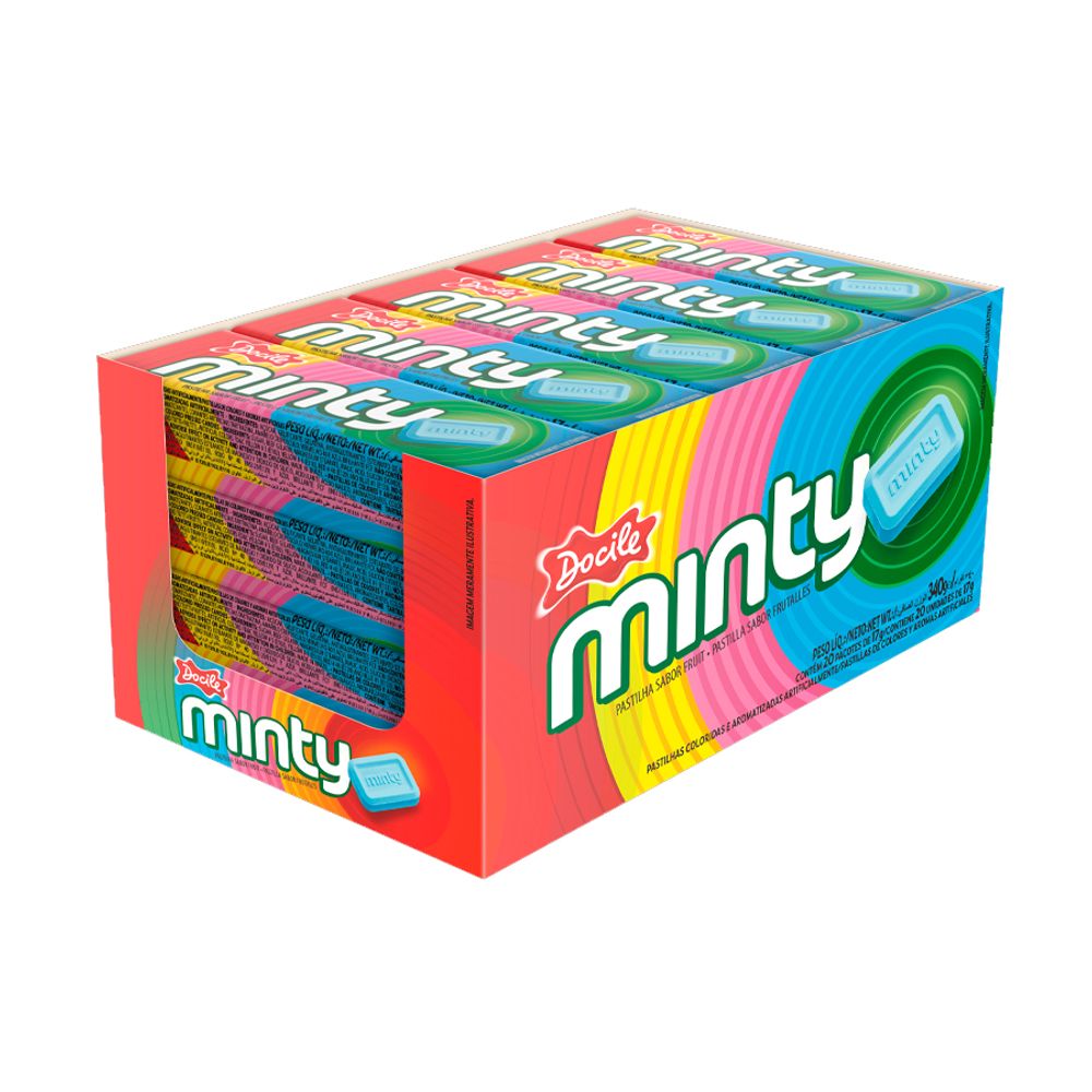 Pastilha-Tutti-Frutti-Minty-340g-c-20-unid----Docile Pastilha-Tutti-Frutti-Minty-340g-c-20-unid----Docile