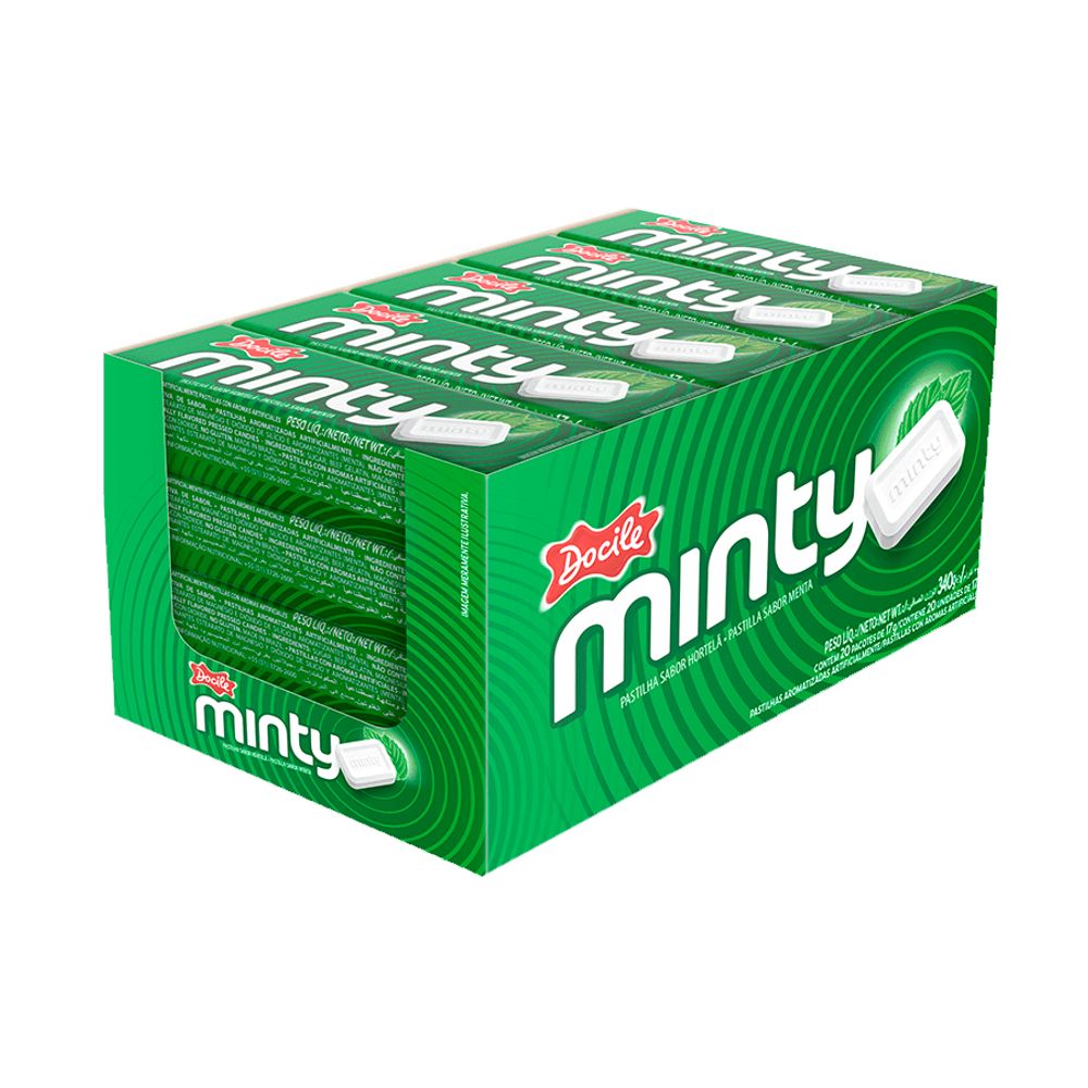 Pastilha-Hortela-Minty-340g-c-20-unid----Docile Pastilha-Hortela-Minty-340g-c-20-unid----Docile