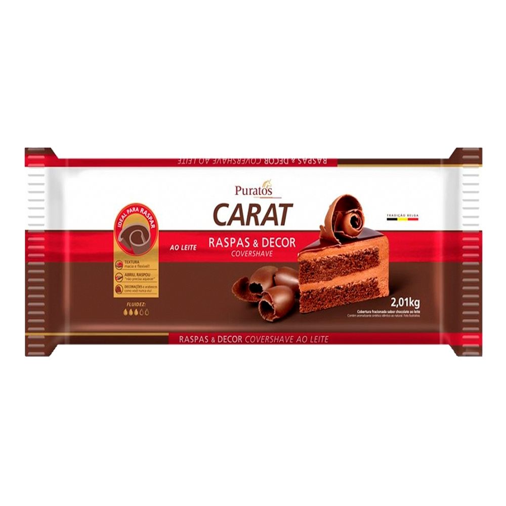 Cobertura-Fracionada-Chocolate-ao-Leite-Carat-201Kg---Puratos Cobertura-Fracionada-Chocolate-ao-Leite-Carat-201Kg---Puratos
