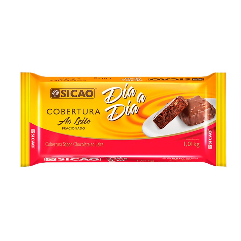 Cobertura-Barra-Fracionado-Chocolate-ao-Leite-Dia-a-Dia-101Kg---Sicao Cobertura-Barra-Fracionado-Chocolate-ao-Leite-Dia-a-Dia-101Kg---Sicao