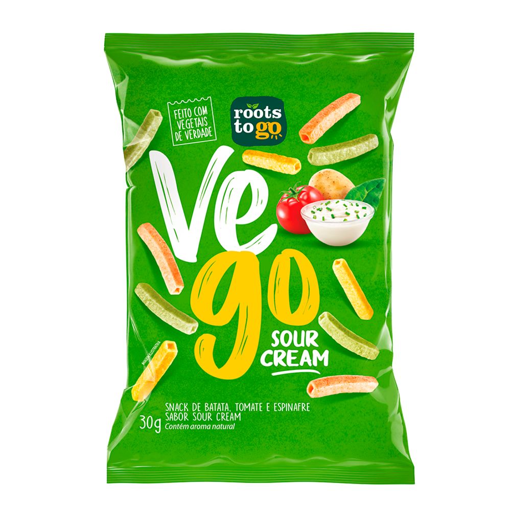 Snack-Sour-Cream-Vego-30Gr---Roots Snack-Sour-Cream-Vego-30Gr---Roots
