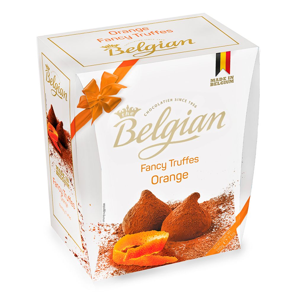Bombom-Fancy-Truffes-Orange-200Gr---The-Belgian Bombom-Fancy-Truffes-Orange-200Gr---The-Belgian