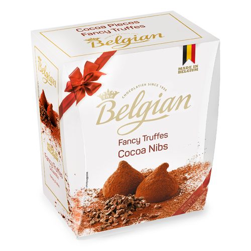 Bombom-Fancy-Truffes-Cocoa-Nibs-200Gr---The-Belgian