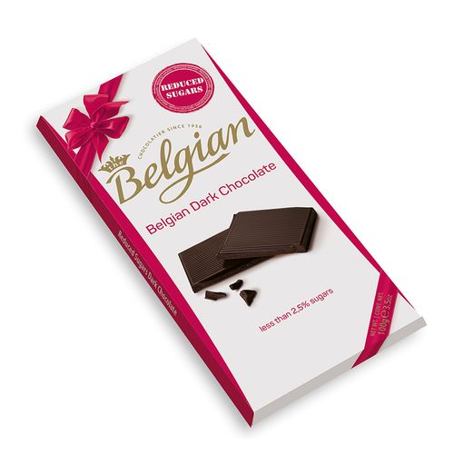 Barra-de-Chocolate-Belga-Dark-Sem-Acucar-100Gr---Belgian