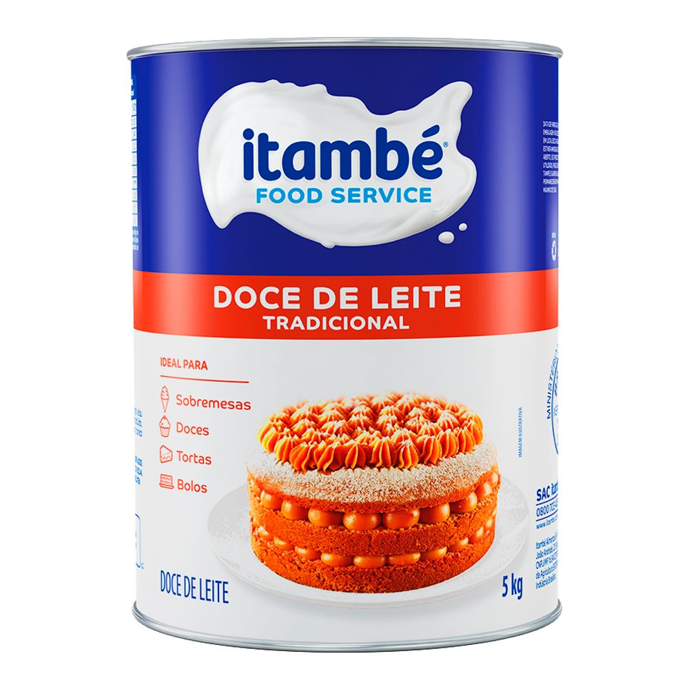 Doce de Leite Integral 5kg - Itambé - supernova