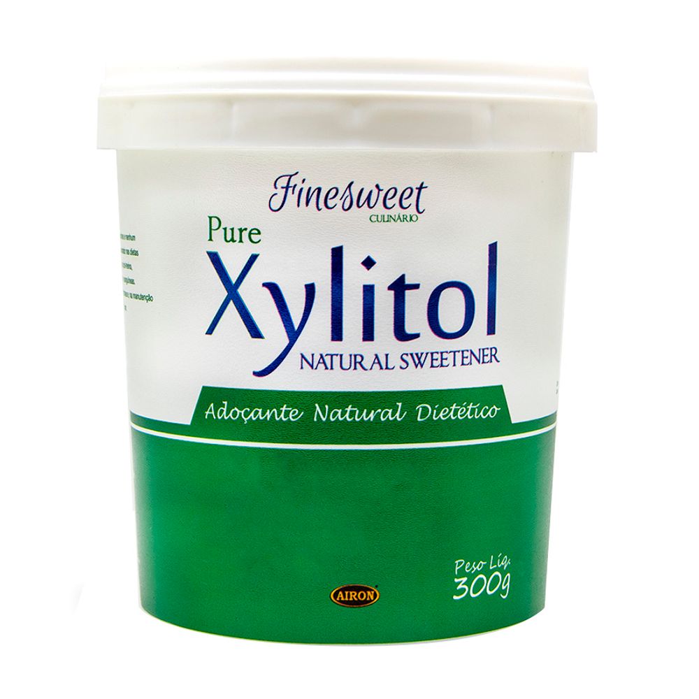 Adocante-Vegano-Xylitol-Finesweet-300Gr---Airon Adocante-Vegano-Xylitol-Finesweet-300Gr---Airon