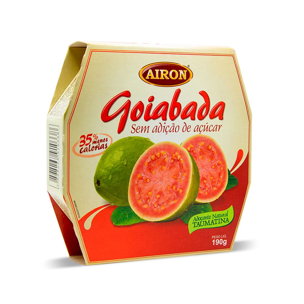 Doce-de-Goiaba-Zero-Acucar-190Gr---Airon Doce-de-Goiaba-Zero-Acucar-190Gr---Airon