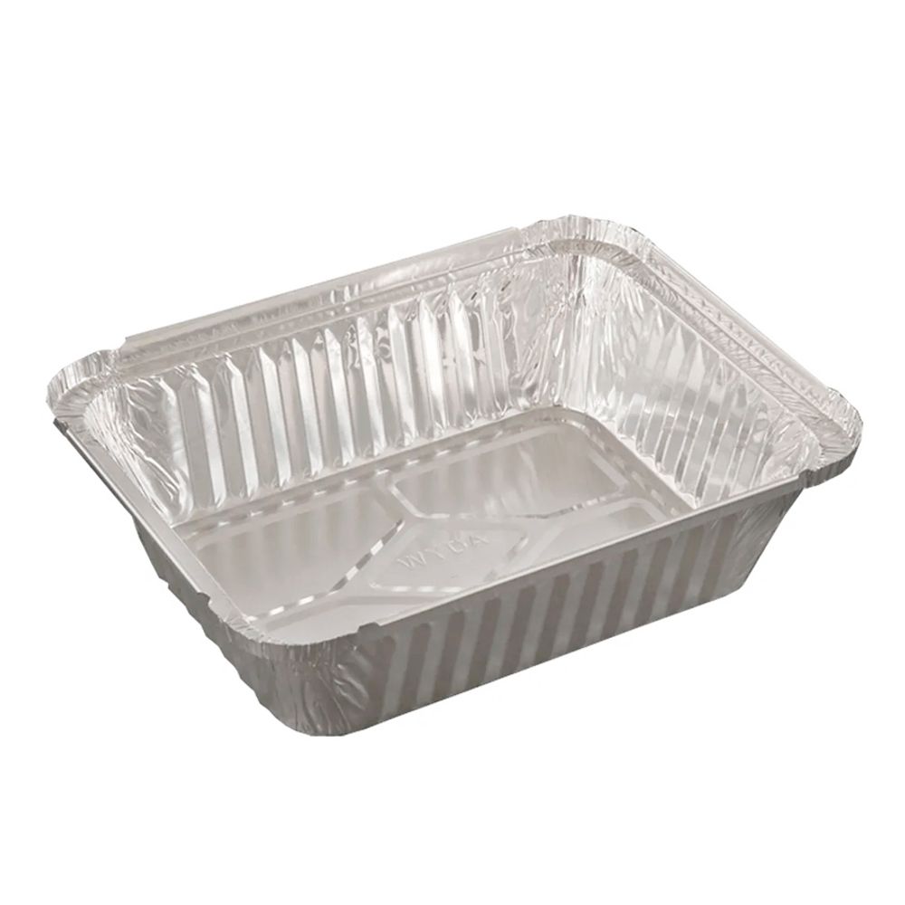 Bandeja-Aluminio-Com-Tampa-D6-500ml-C-10unid---Wyda Bandeja-Aluminio-Com-Tampa-D6-500ml-C-10unid---Wyda