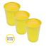 Copo-Descartavel-Amarelo-c-50-unid--200ml---Platex