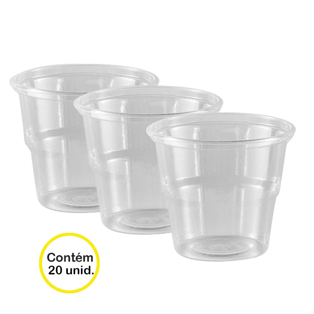 Copo-Plastico-Transparente-Premium-200Ml-c-20-Unid----Copobras Copo-Plastico-Transparente-Premium-200Ml-c-20-Unid----Copobras
