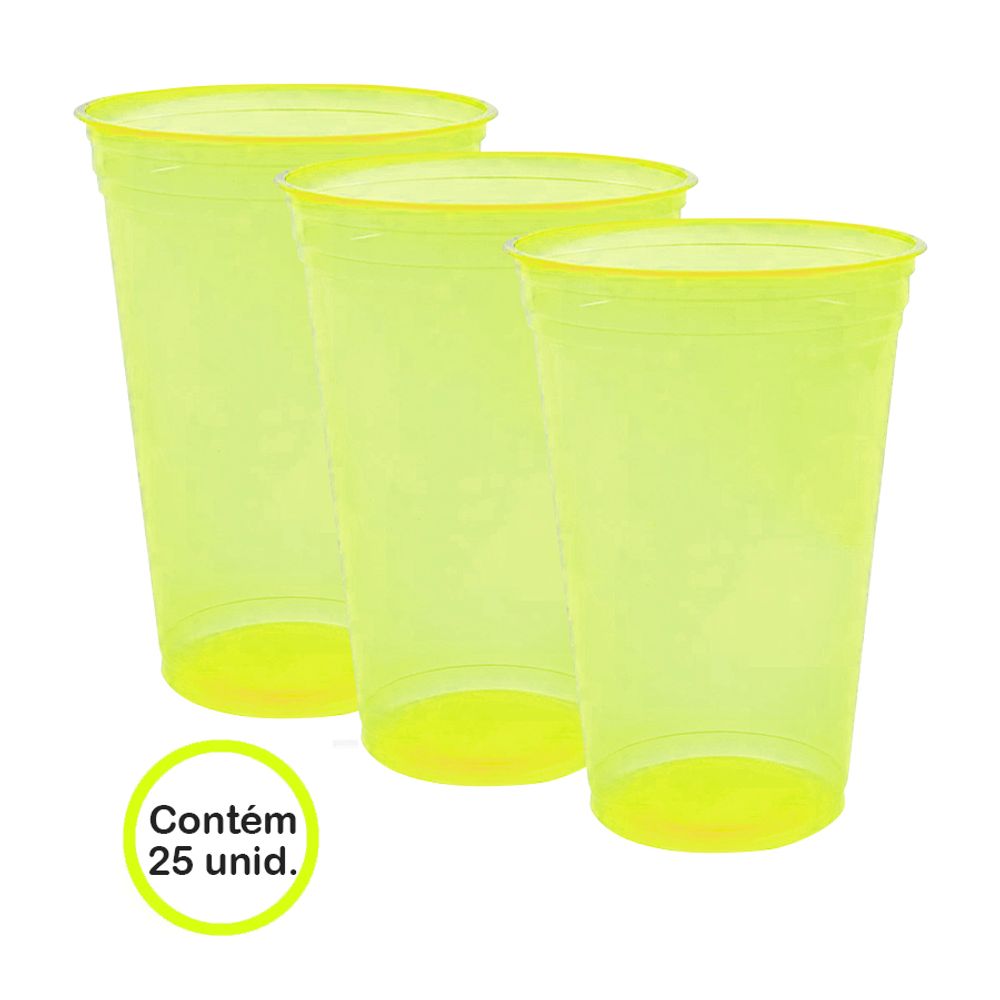 Copo-Descartavel-Neon-Balada-Limao-300Ml-c-25-unid----Copobras Copo-Descartavel-Neon-Balada-Limao-300Ml-c-25-unid----Copobras