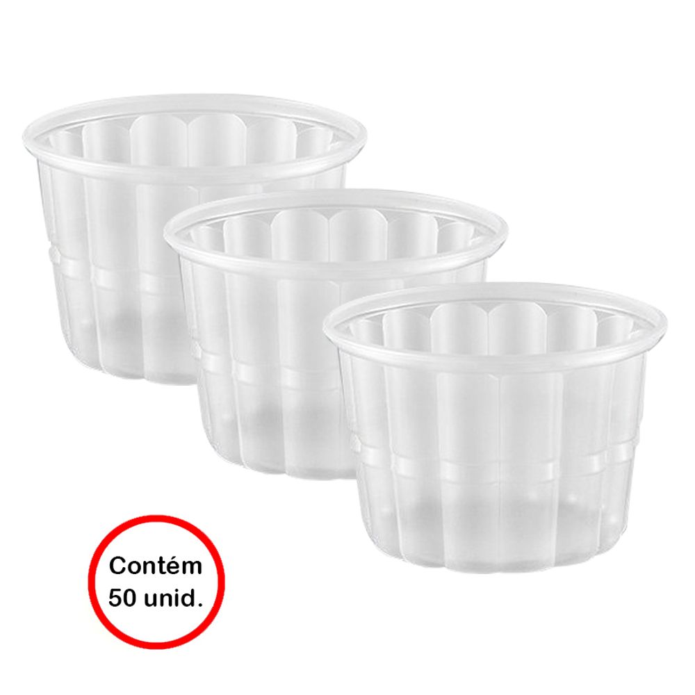 Pote-Descartavel-Gomado-P-14-300ml-C-50unid---Copaza Pote-Descartavel-Gomado-P-14-300ml-C-50unid---Copaza