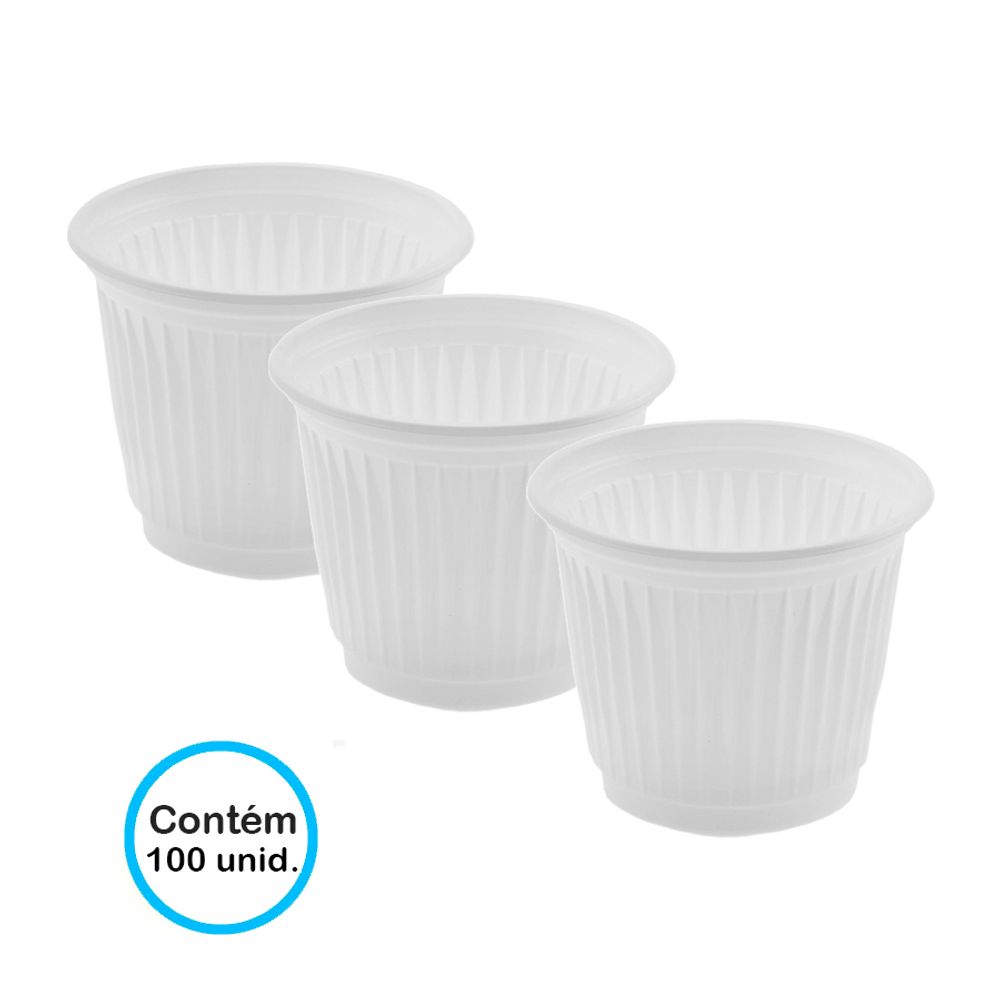 Copo-Descartavel-Branco-50ml-C-100-uni---Copomais Copo-Descartavel-Branco-50ml-C-100-uni---Copomais