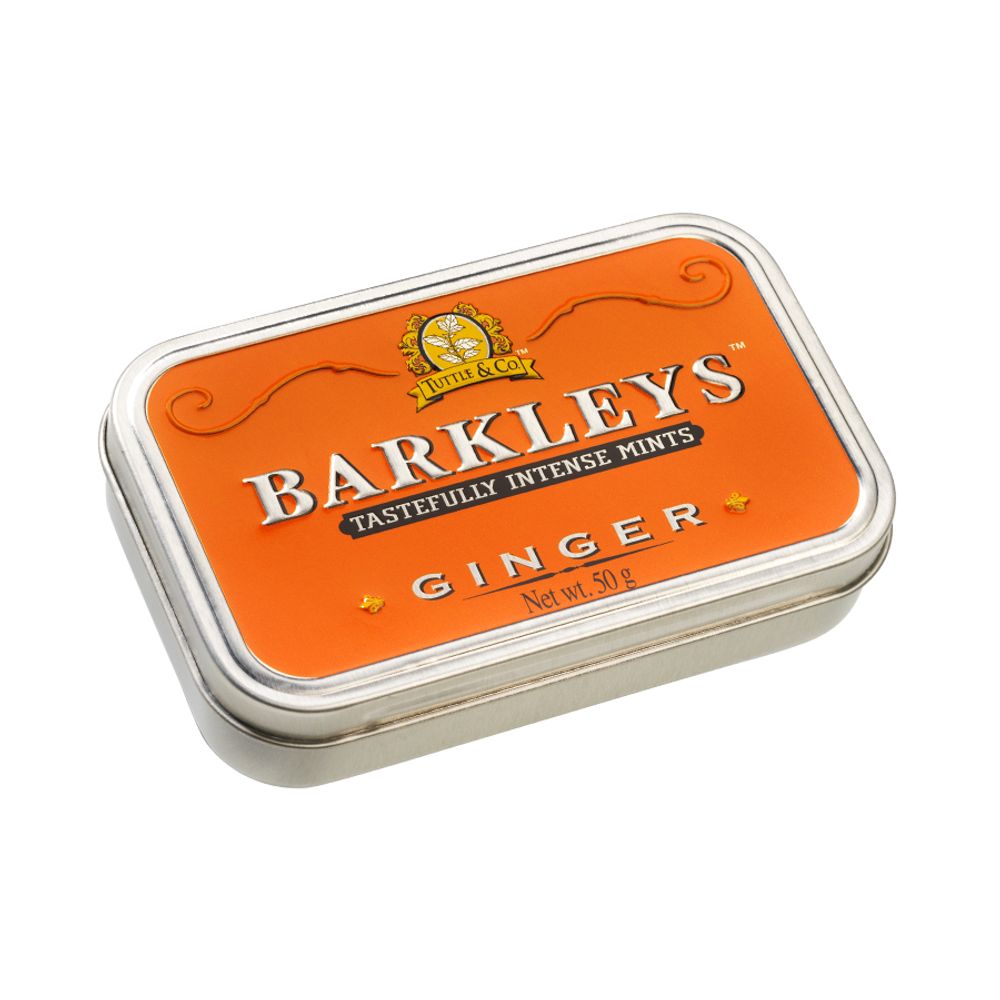 Barkleys Tastefully Intense Mints Ginger 50Gr Tuttle Co Supernova