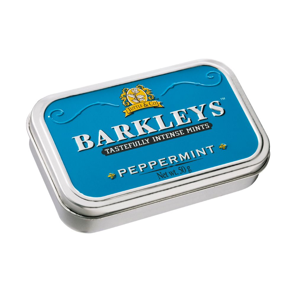 Pastilha-Tastefully-Intense-Mints-Peppermint-Barkleys-50g---Tuttle---co Pastilha-Tastefully-Intense-Mints-Peppermint-Barkleys-50g---Tuttle---co