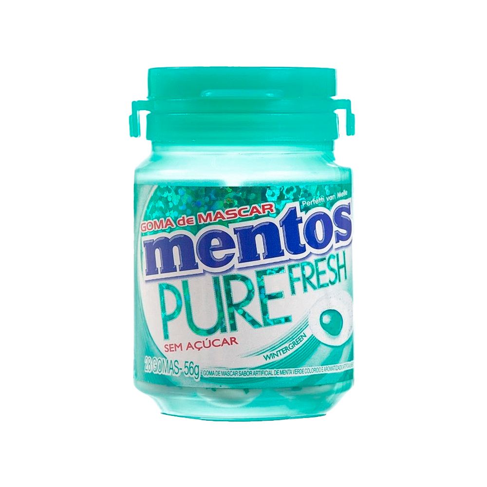 Goma-de-Mascar-Mentos-Pure-Fresh-Green-Mentos-56Gr---Perfetti Goma-de-Mascar-Mentos-Pure-Fresh-Green-Mentos-56Gr---Perfetti
