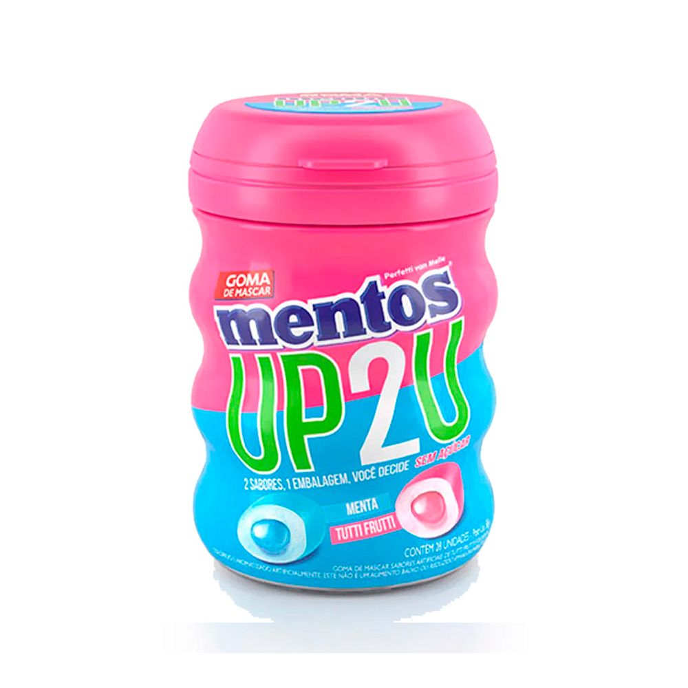 Goma De Mascar Pure Fruit Up2 Mentos 56gr Perfetti Supernova