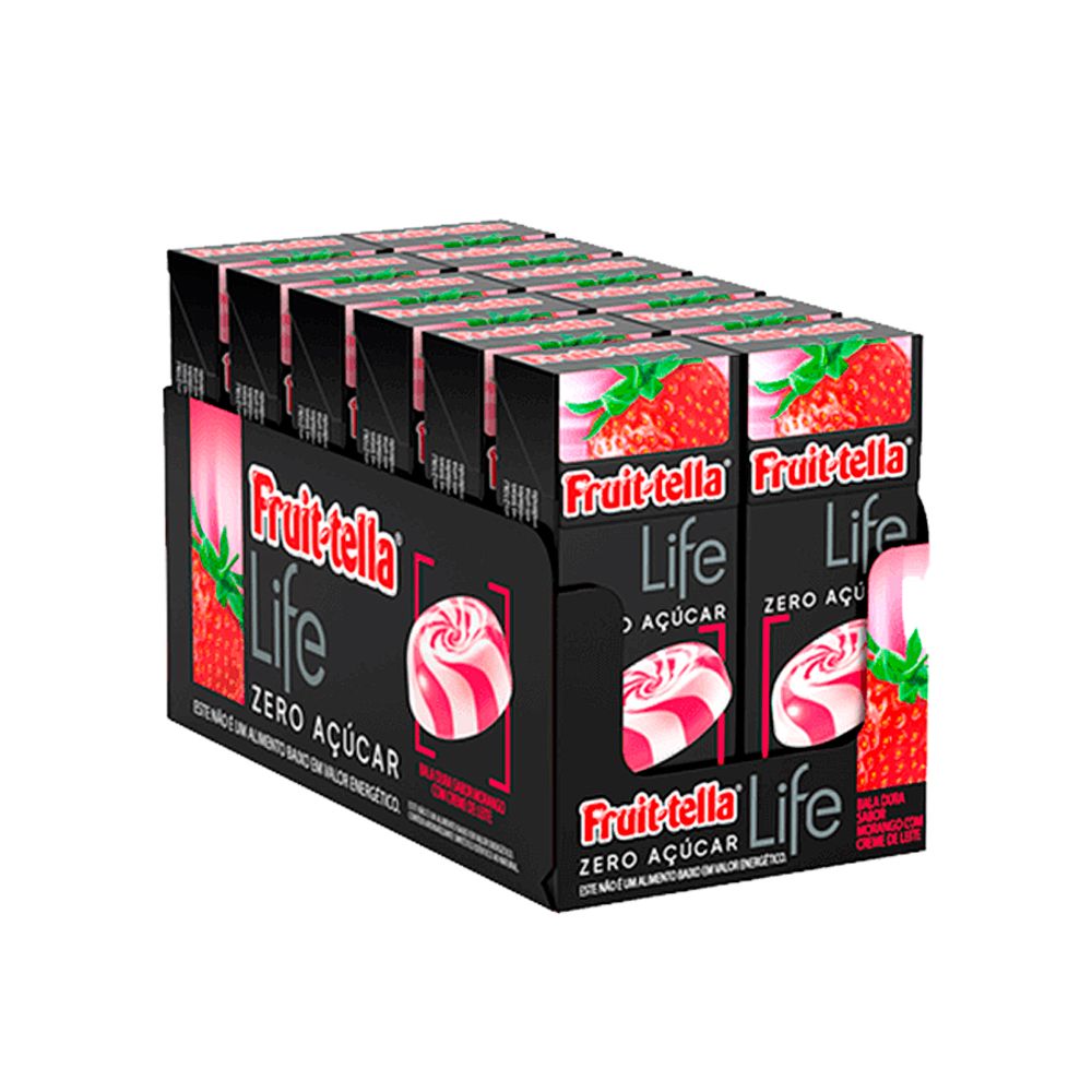 Drops-Morango-Life-Zero-Acucar-Fruit-Tella-227Gr-c-12unid----Perfetti Drops-Morango-Life-Zero-Acucar-Fruit-Tella-227Gr-c-12unid----Perfetti
