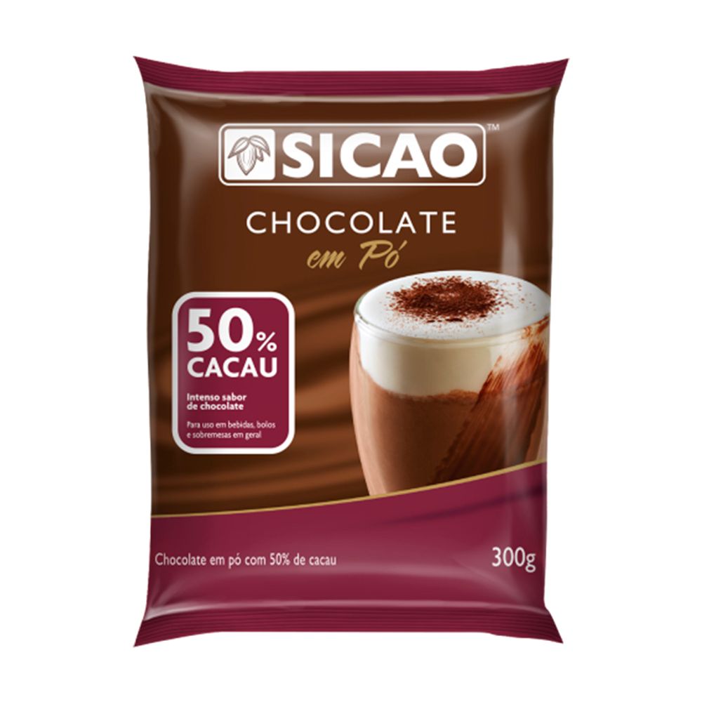 Chocolate-em-Po-50--Cacau-300Gr---Sicao Chocolate-em-Po-50--Cacau-300Gr---Sicao