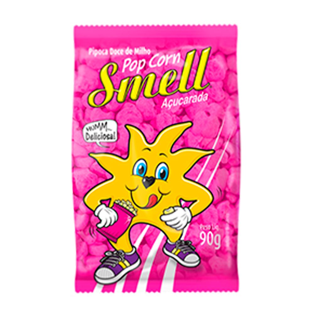 Pipoca-Doce-Acucarada-de-Milho-Smell-90Gr---Clac Pipoca-Doce-Acucarada-de-Milho-Smell-90Gr---Clac