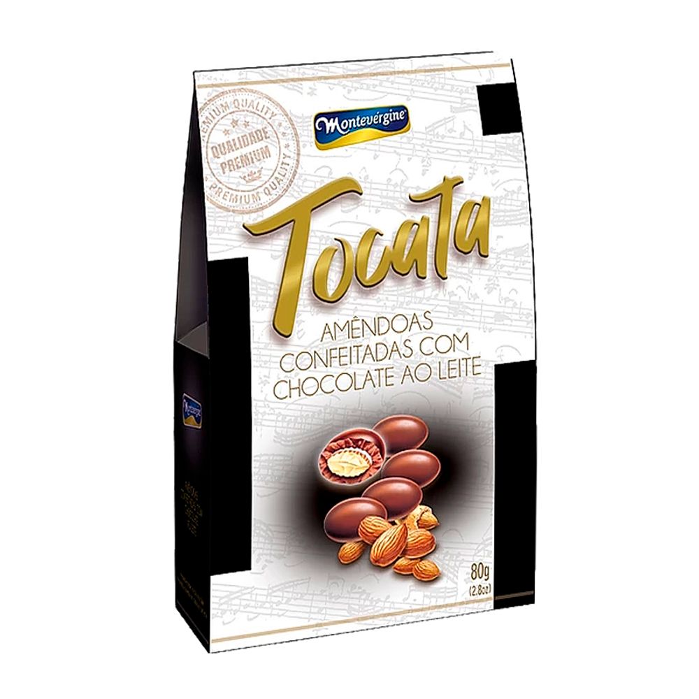 Bombom-Chocolate-com-Amendoas-Tocata-80Gr---Montevergine Bombom-Chocolate-com-Amendoas-Tocata-80Gr---Montevergine