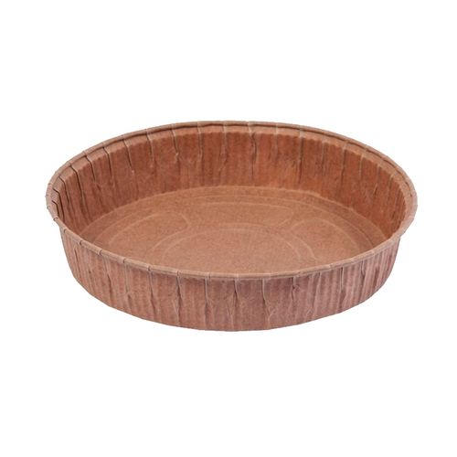Forma-para-Torta-Media-S-Tampa-Marron-c-5unid-16CM-X-3CM---ECOPACK