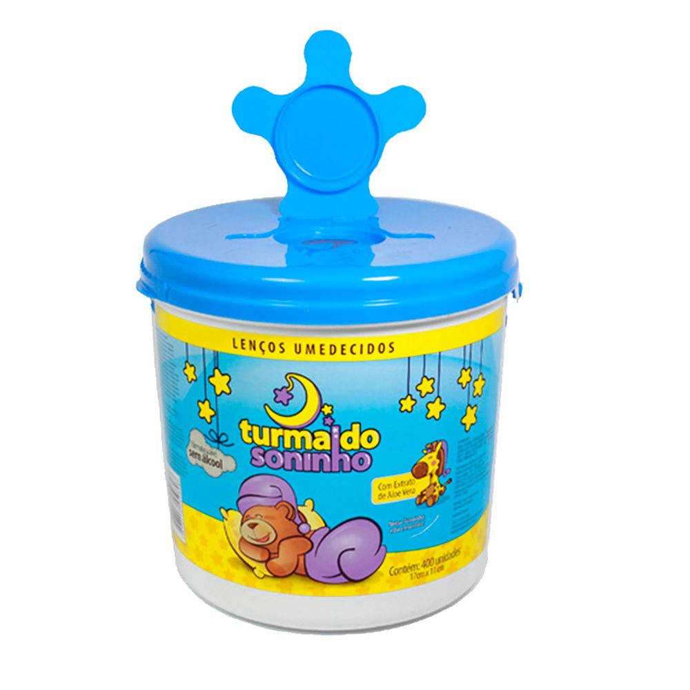 Lencos-Umedecidos-Balde-Azul-c-400-unid---Turma-do-Soninho Lencos-Umedecidos-Balde-Azul-c-400-unid---Turma-do-Soninho