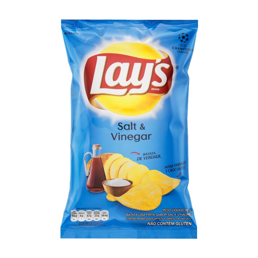 Batata Salt Vinegar Lays 86gr Pepsico Supernova Mobile Batata Salt Vinegar Lays 86gr Pepsico Supernova Mobile