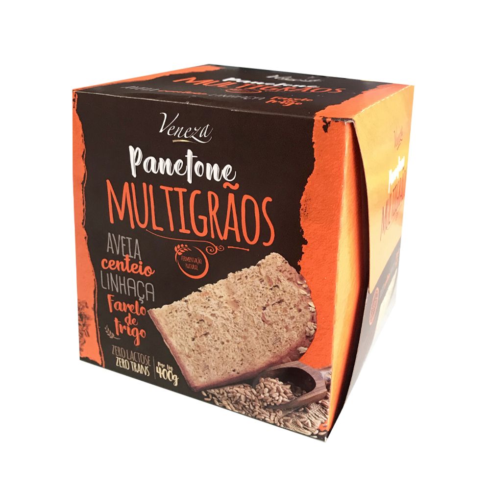 Panettone-Multi-Graos-400Gr---Veneza Panettone-Multi-Graos-400Gr---Veneza