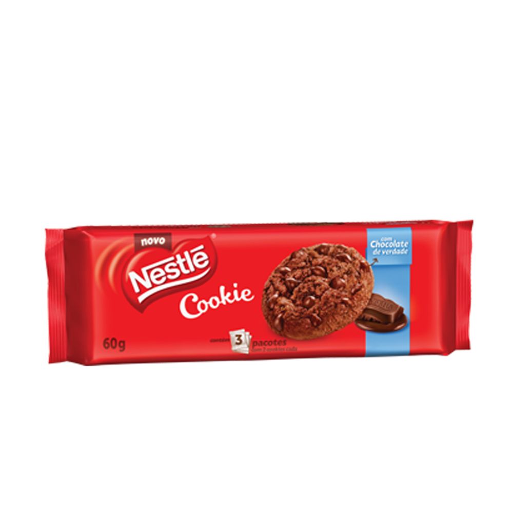 Biscoito-Cookies-Classic-60Gr---Nestle Biscoito-Cookies-Classic-60Gr---Nestle