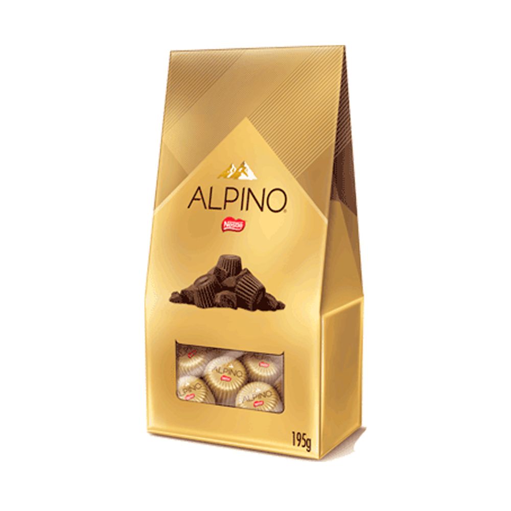 Chocolate-Bombom-Alpino-15-unid.-195Gr---Nestle Chocolate-Bombom-Alpino-15-unid.-195Gr---Nestle