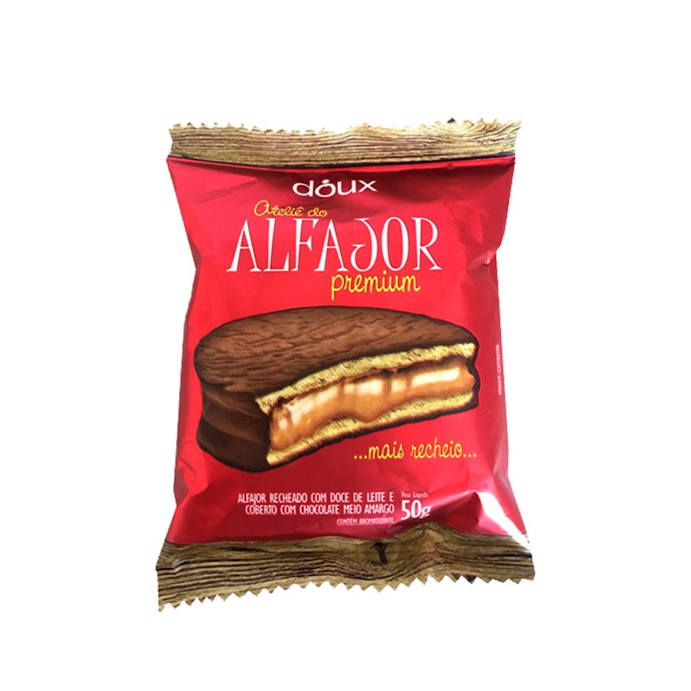 Alfajor-de-Doce-de-Leite-Premium-Doux-50Gr---Favo-de-Mel Alfajor-de-Doce-de-Leite-Premium-Doux-50Gr---Favo-de-Mel