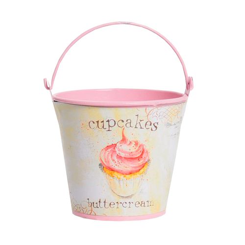 Cachepot-Cupcake-Pequeno-de-Metal-Rosa-Claro---Cromus