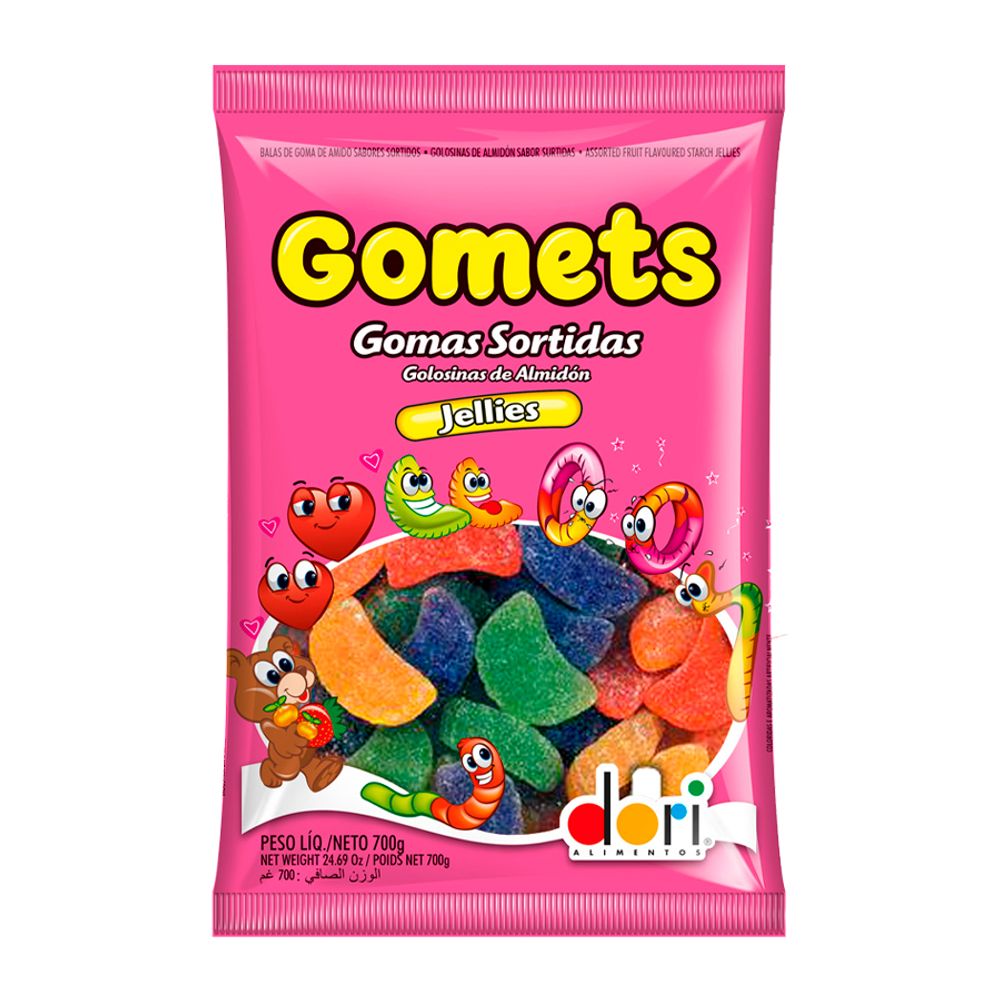 Bala-de-Goma-Frutas-Sortidas-Golosina-de-Almidon-700Gr---Dori Bala-de-Goma-Frutas-Sortidas-Golosina-de-Almidon-700Gr---Dori