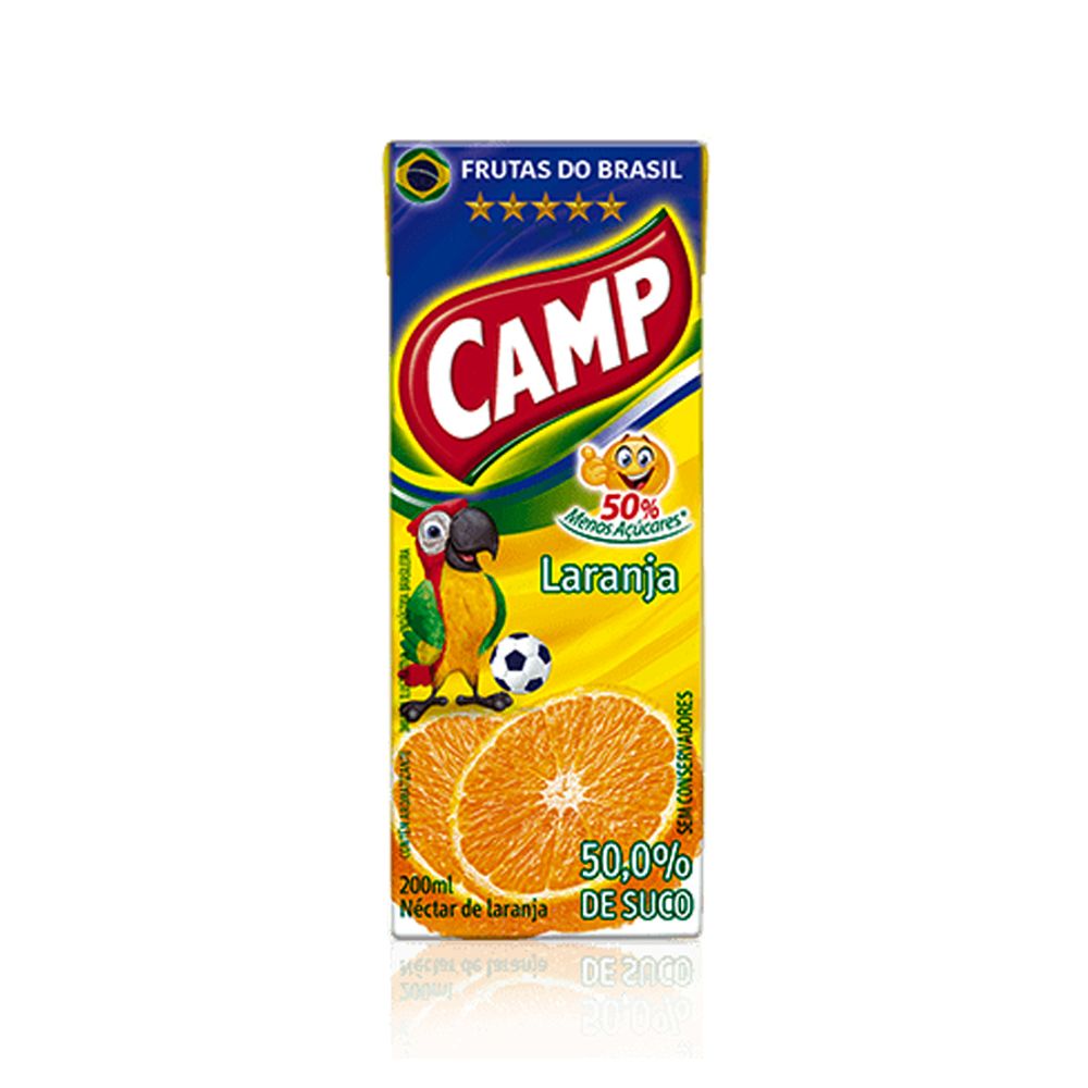 Suco-Nectar-Sabor-Laranja-200Ml---Camp Suco-Nectar-Sabor-Laranja-200Ml---Camp