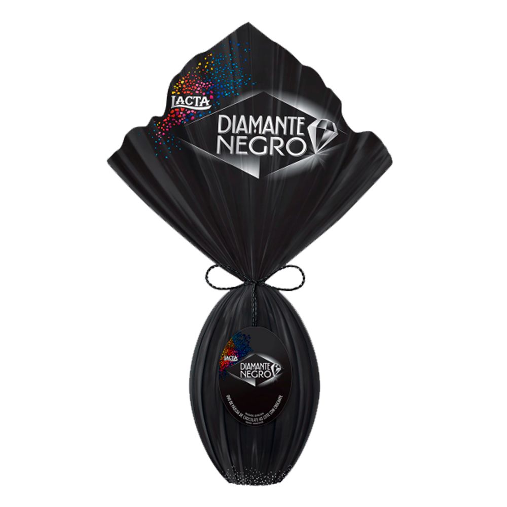 Ovo-de-Pascoa-Chocolate-Diamante-Negro-175Gr---Lacta Ovo-de-Pascoa-Chocolate-Diamante-Negro-175Gr---Lacta
