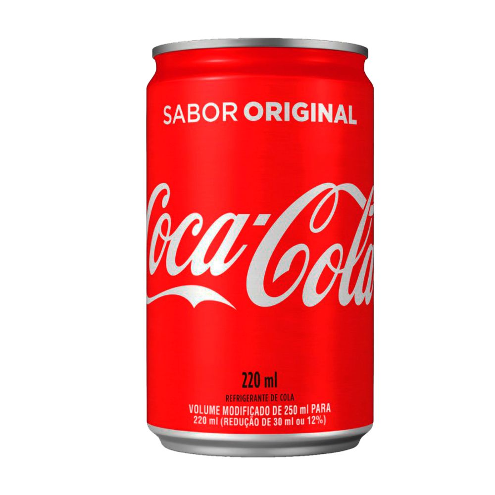 Refrigerante-Original-Mini-Lata-220Ml---Coca-Cola Refrigerante-Original-Mini-Lata-220Ml---Coca-Cola