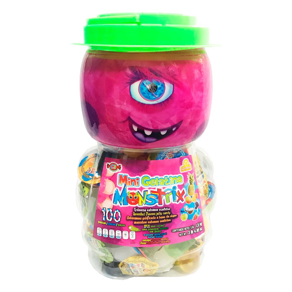 Mini-Gelatinas-Monstrix-c-100-un.-15kg---Las-Delicias Mini-Gelatinas-Monstrix-c-100-un.-15kg---Las-Delicias