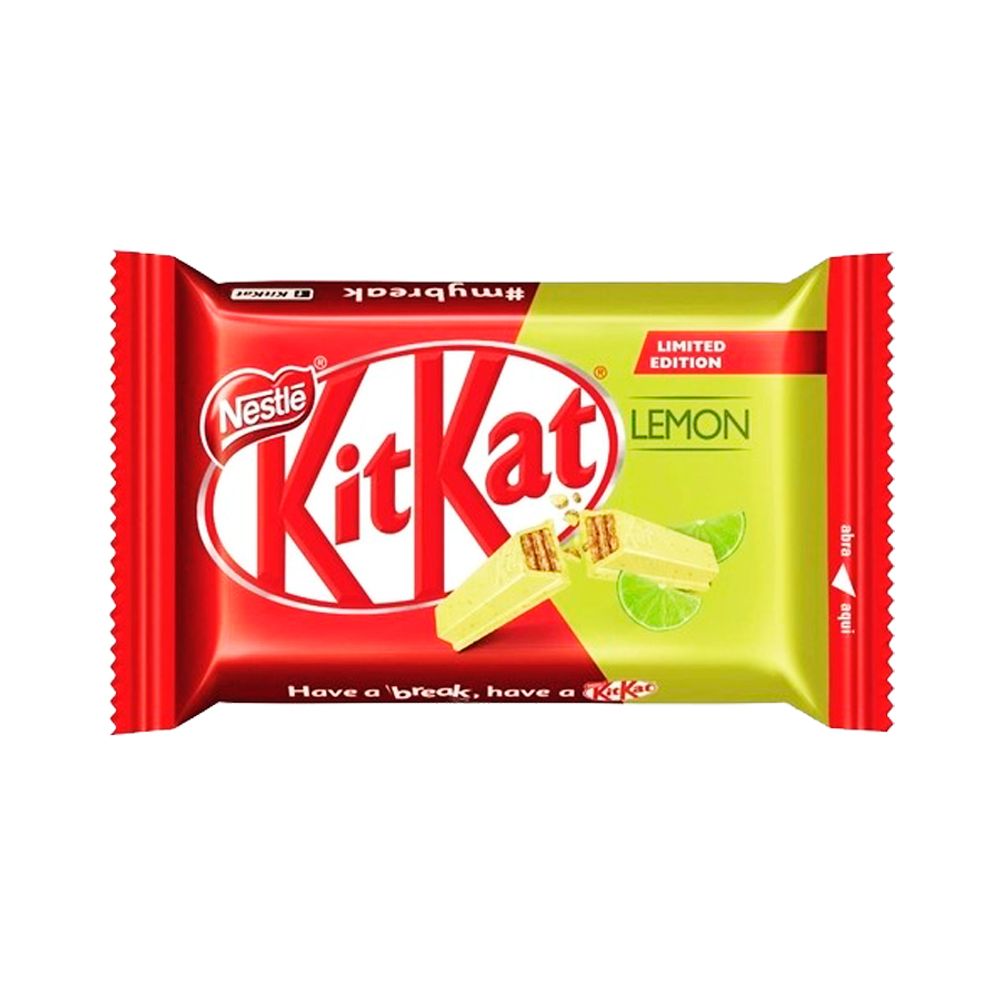 Tablete-Chocolate-Kit-Kat-Limao-415Gr---Nestle Tablete-Chocolate-Kit-Kat-Limao-415Gr---Nestle
