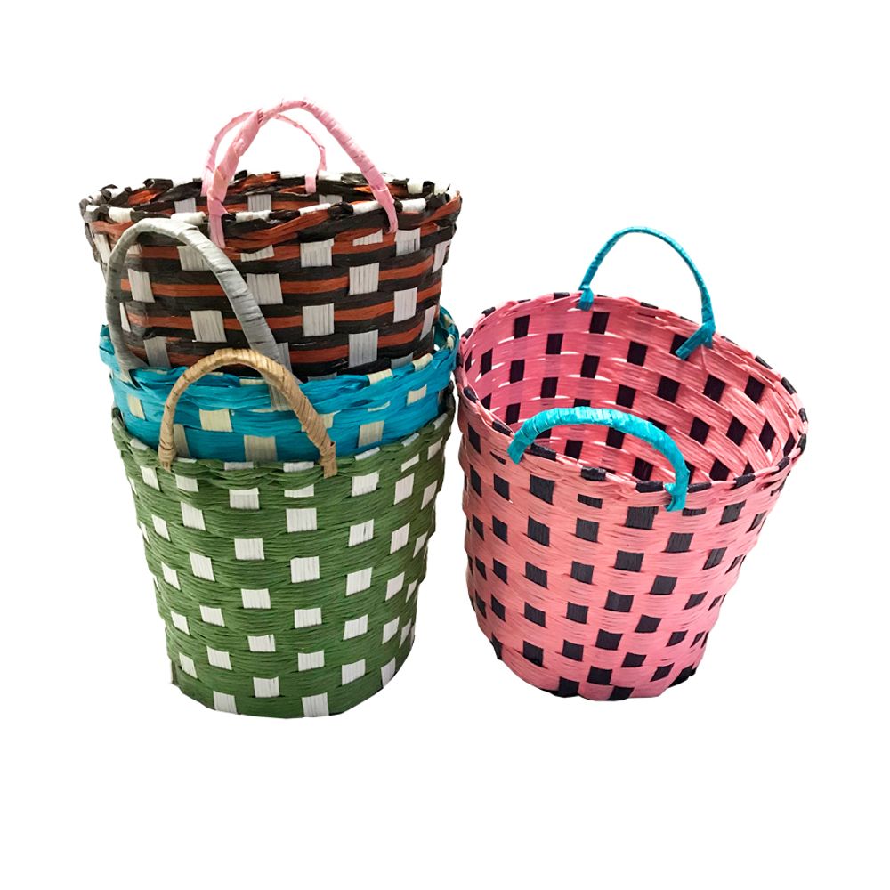 Cestinha-para-Decoracao-de-Bambu-Redonda-Sortido-14x10Cm---Altimix Cestinha-para-Decoracao-de-Bambu-Redonda-Sortido-14x10Cm---Altimix
