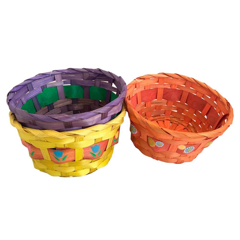 Cestinha-para-Decoracao-de-Bambu-Redonda-Sortido-17x9Cm---Altimix Cestinha-para-Decoracao-de-Bambu-Redonda-Sortido-17x9Cm---Altimix