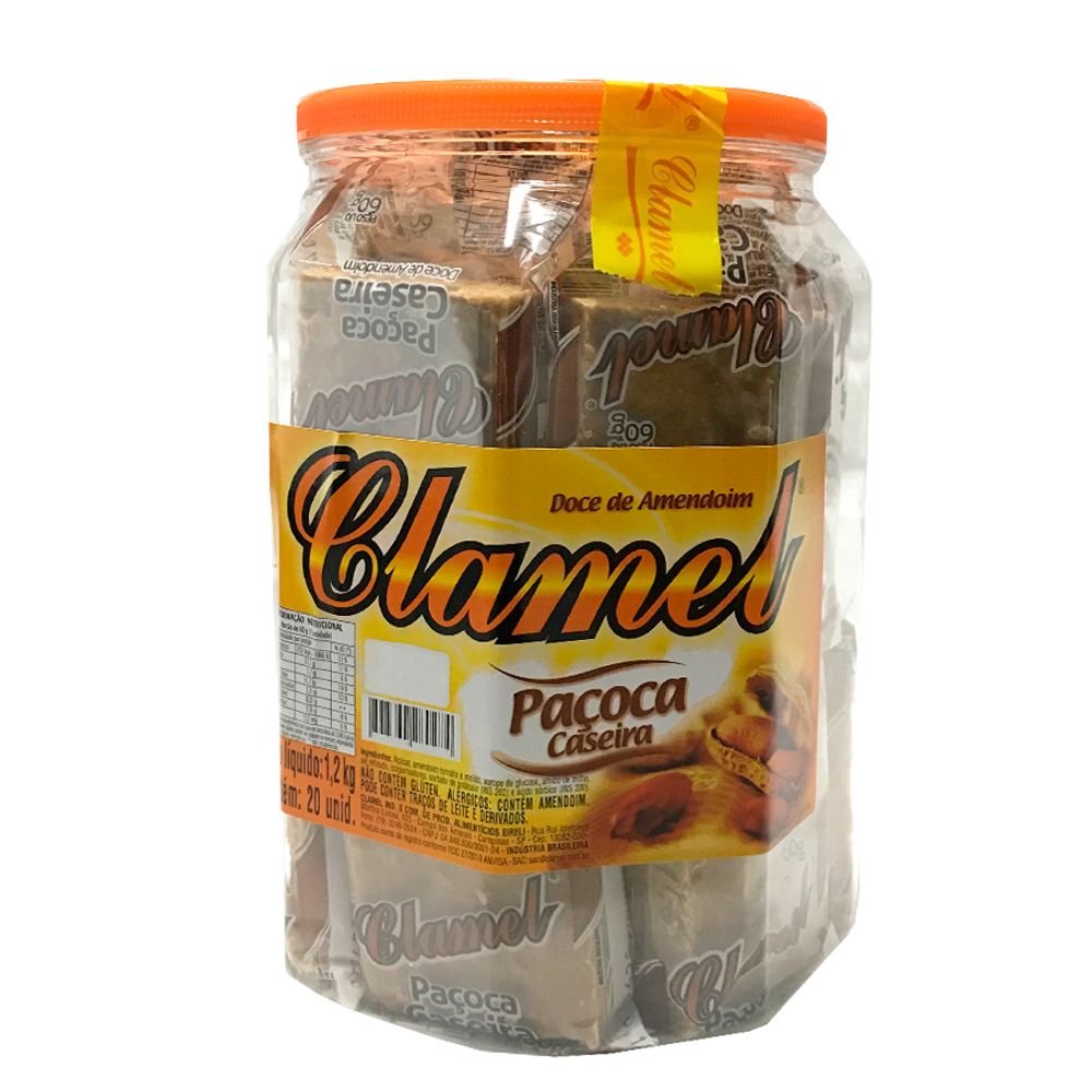 Doce-Pacoca-Caseira-Pote-c-20-unid.---Clamel Doce-Pacoca-Caseira-Pote-c-20-unid.---Clamel